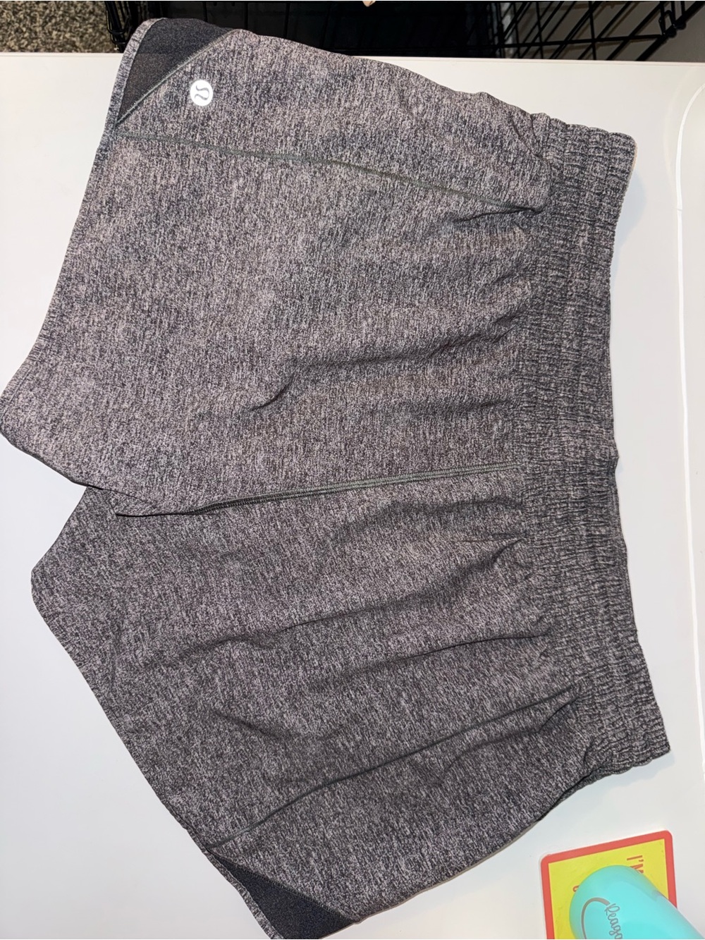 Lululemon Heathered Grey Athletic Shorts